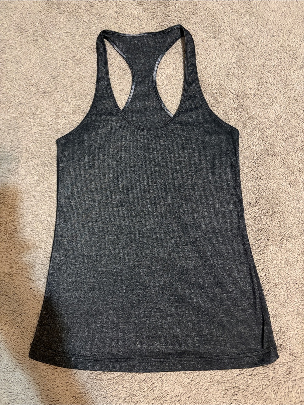 lululemon athletica Women’s Racerback Tank - Charcoal
